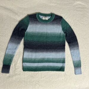 Old Navy Women’s Crewneck Sweater Ombré Blue/Green. Size XS